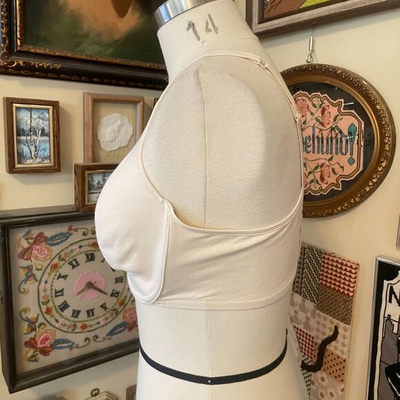 Cacique Unlined Full Coverage Bra 42DDD Beige - Picture 3 of 6